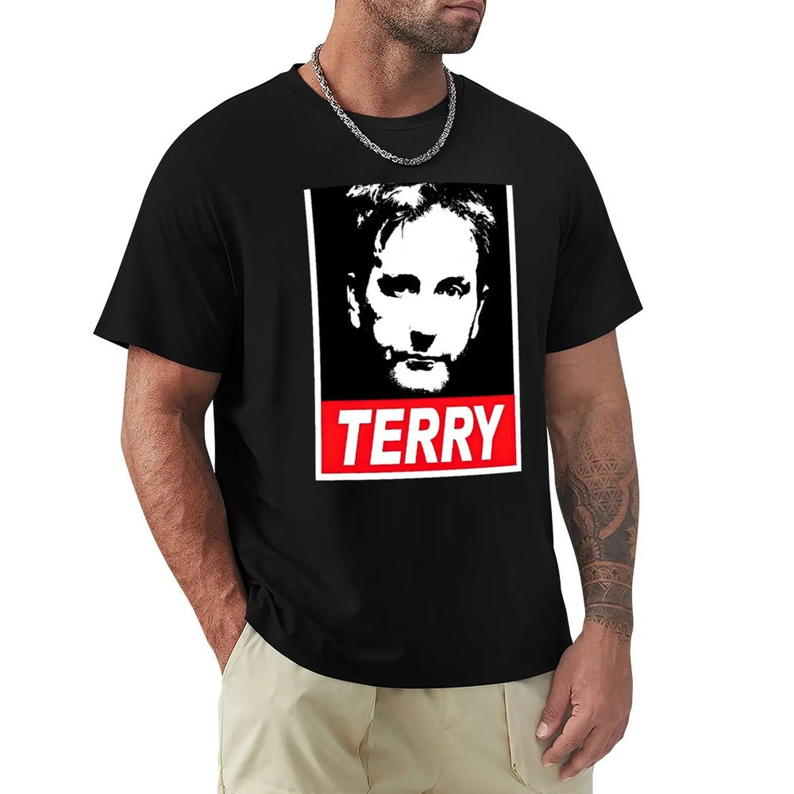 Terry Hall Vintage T-Shirt t shirt men 100% cotton luxury brand T-Shirt