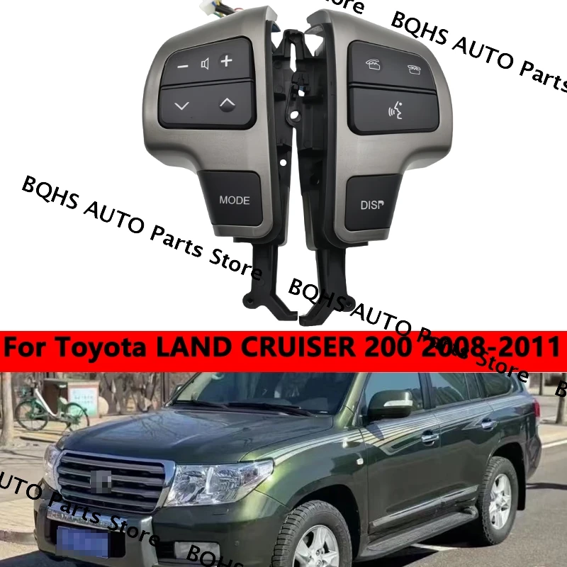 

84250-60050 Steering Wheel Audio Control Switch Button Available For Toyota LAND CRUISER 200 2008 2009 2010 2011