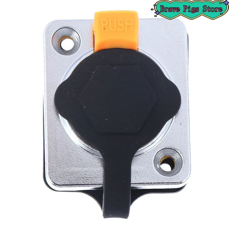 1Set RJ45 Ethernet IP65 Straight Sockets Connector Female Panel Mount Waterproof