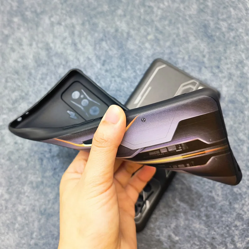 For Redmi K50 Game Case For Poco F4 GT Soft TPU Cover For Xiaomi Poco F4GT 5G Coque For Redmi K50 Gaming Protective Shell