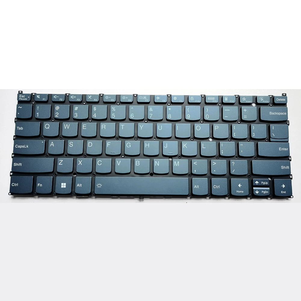 

US Backlit Keyboard for Lenovo Yoga 7 14IAL7 14ARB7 7-14ARB7 Yoga 14c IAL7 PT4SB-US V215220AS1 SN21F91212 SN21G96020 Blue