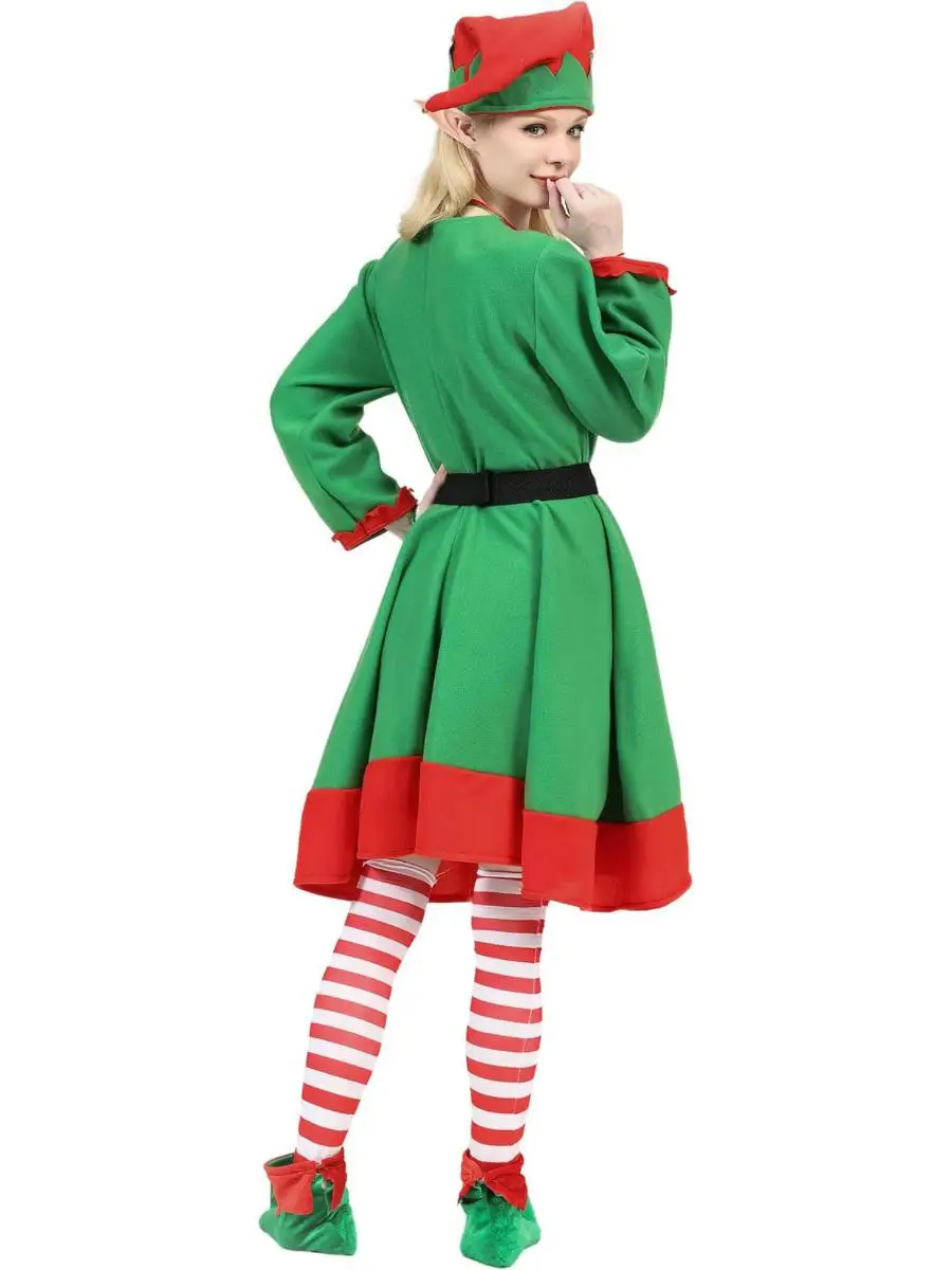 New loween Par Elf Accory Women's Cisas Role-plang Costume Ethnic Stage Costume Traditional Hanfu Women's Clothing