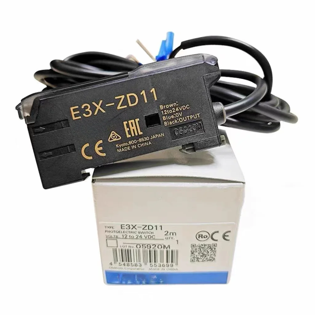 

Original brand fiber amplifier E3X-NA11/E3X-NA41/E3X-ZD11/E3X-HD10/E3X-ZD41 Suitable for Omron equipment