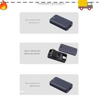 Discount-M.2 Nvme SATA SSD External Enclosure Type-C USB3.1 Gen2 10Gbps SSD Case Dual Protocol SSD Hard Disk Box For SSD 2230