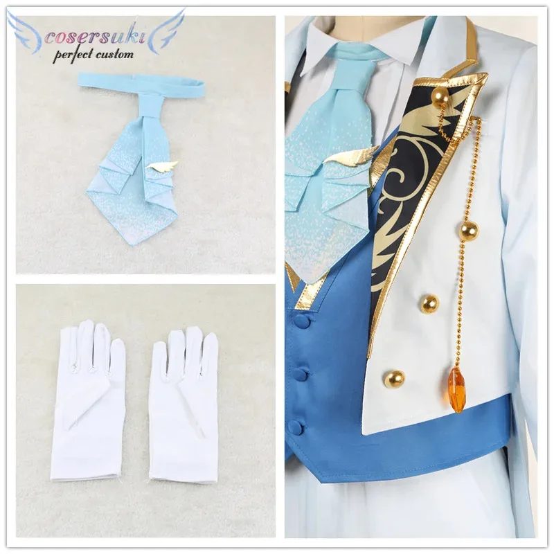

CyEnsemble Stars Fine (Past) Nagisa Ran Hiyori Tomoe Tsumugi Aoba Eichi Tenshouin Косплей Костюм Хэллоуин Рождественский наряд