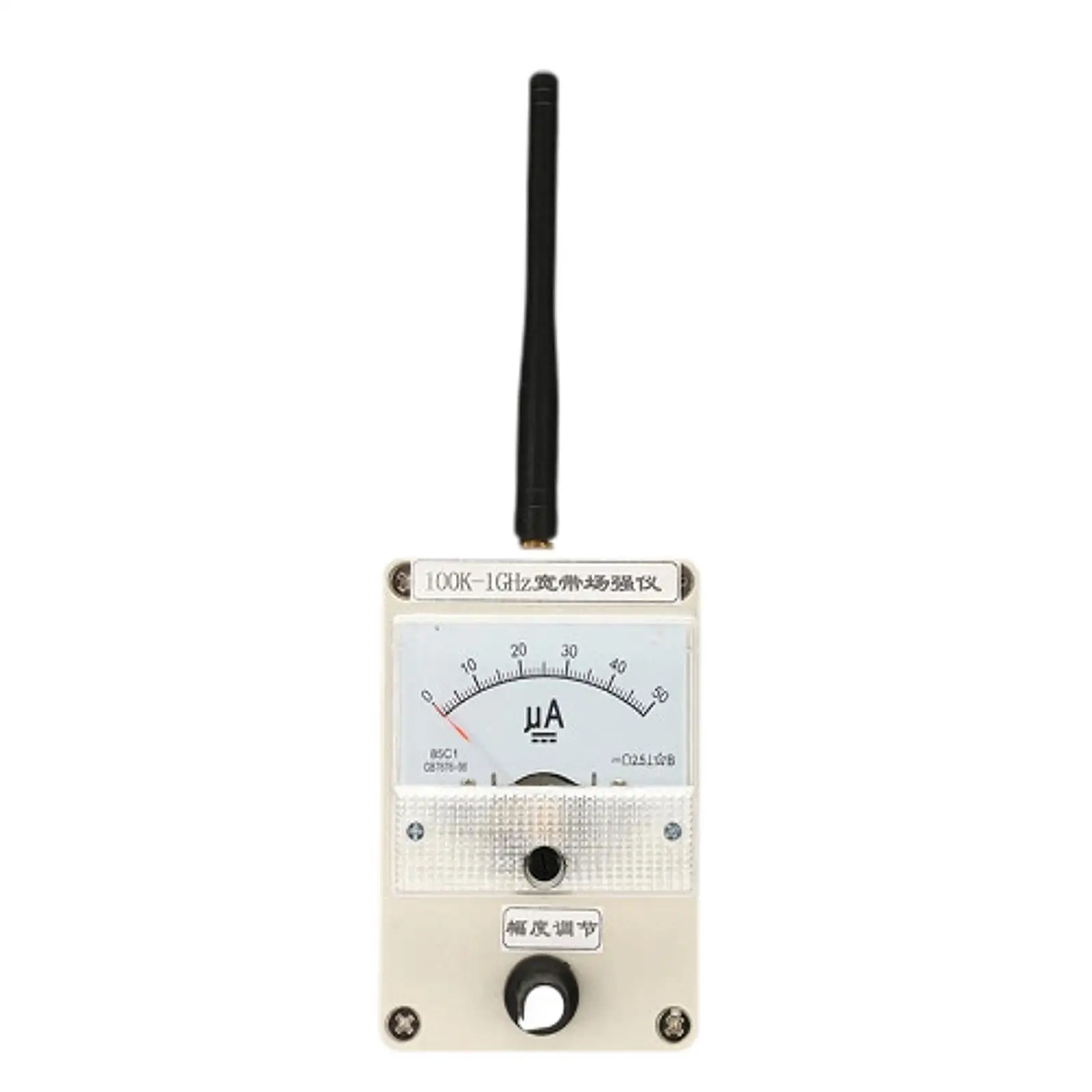Bandwidth Field Strength Meter Small-size Portable Tester RF Signal Level Meter 100KHz-1000MHz for Radio Antenna DIY Intercom