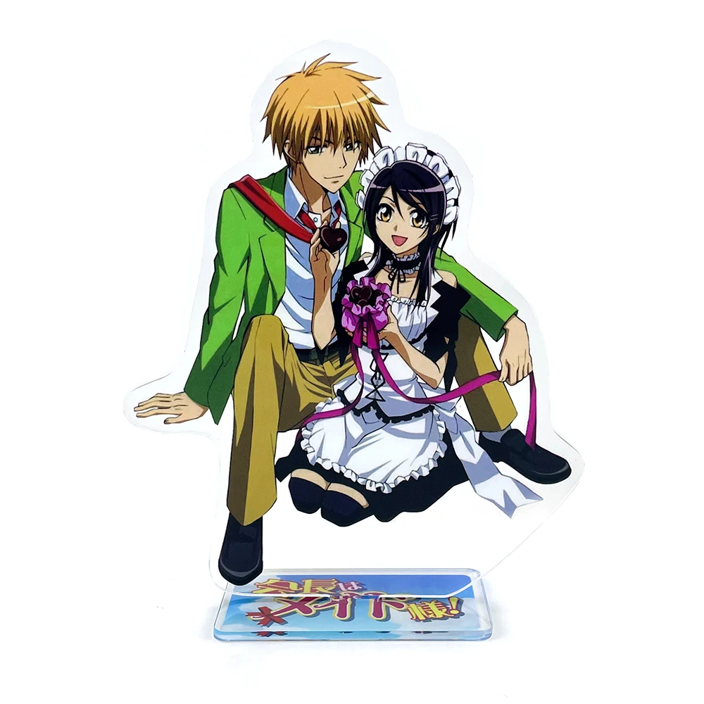 Class President is a Maid Kaichou wa Maid-sama Takumi Usui Misaki Ayuzawa acrylic stand figure model holder cake topper