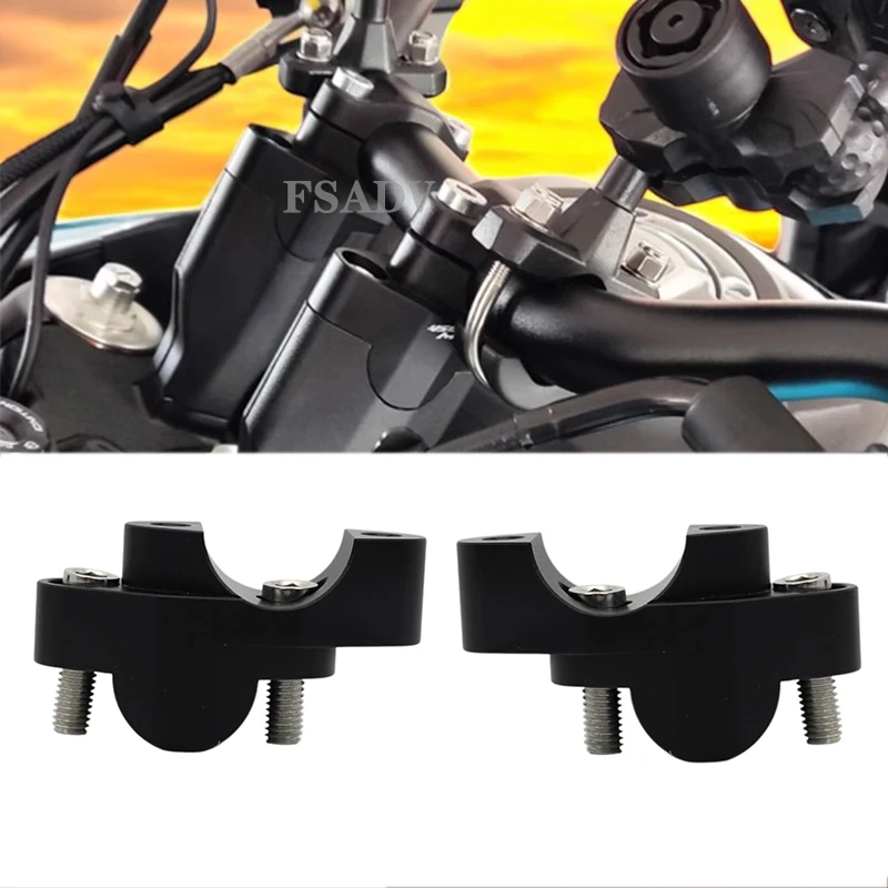 

Handlebar Riser Bar Mount Handle Clamp For CFMOTO 450MT 450 MT MT450 20242025 Motorcycle Accessories Bar Mount Adapter