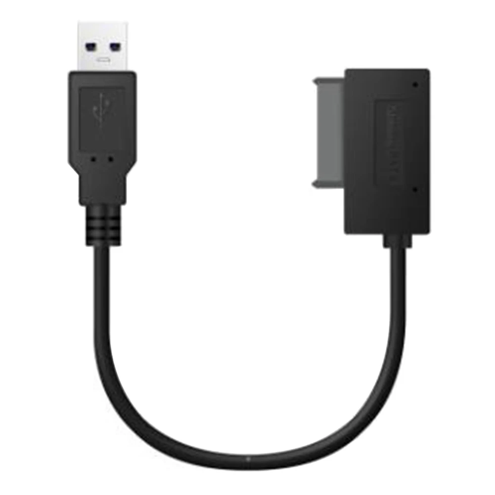

USB-адаптер активности для ПК 6P + 7P CD DVD Rom SATA в USB 2.0 Конвертер Slimline Sata 13-контактный кабель для ПК, ноутбука, ноутбука