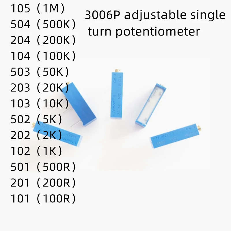 50PCS 3006P Side Ad…