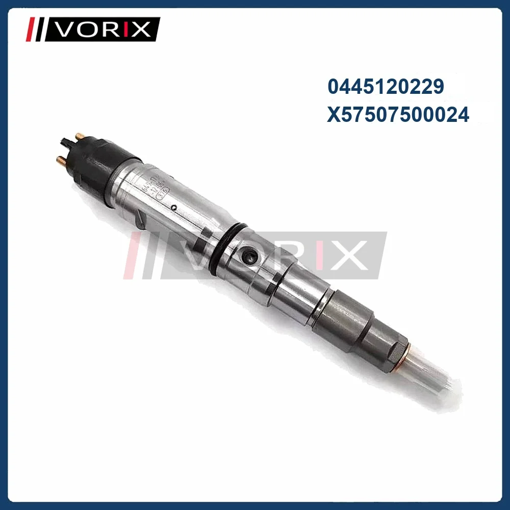 

0445120229 X57507500024 Common Rail Diesel Fuel Injector for Cummins MTU