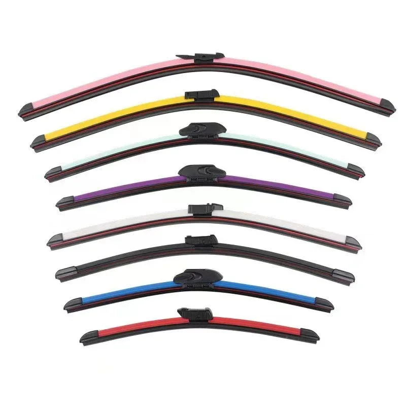 Colorful For Citroen C1 MK1 2005~2014 Front Windscreen Windshield Wipers Car Accessories 2006 2007 08 11 12 2013 Car Wiper Blade