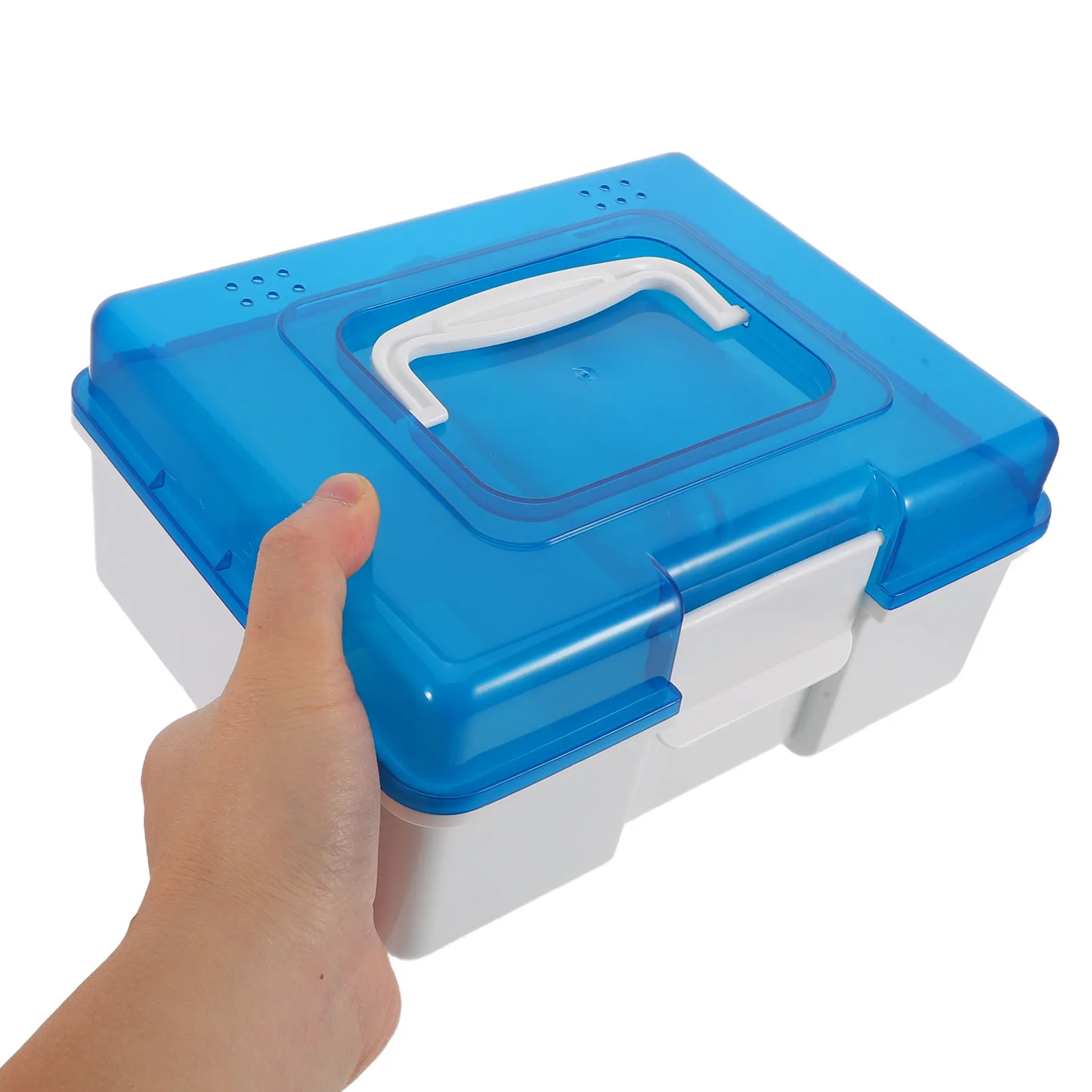 

Diabetic Testing Supply Case Portable Glucose Meter Organizer with Multi-Compartment Layout for Travel Home Work Diabetes