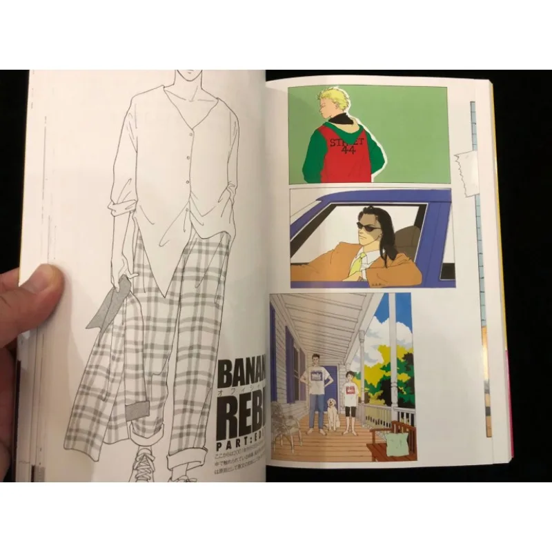 BANANA FISH Official Guidebook REBIRTH Complete Edition Artbook Manga Comic Akimi Yoshida Illustration Collection Ash Lynx view 5