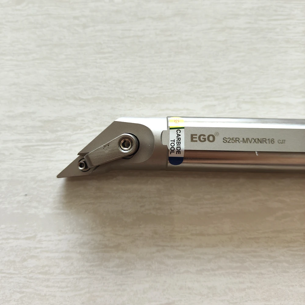 Original EGO Steel Anti-vibration 139° Inner Bore Head Chuck S25R-MVXNR16 200mm Cutter Tool Holder No Blade Lathe Chuck Knife