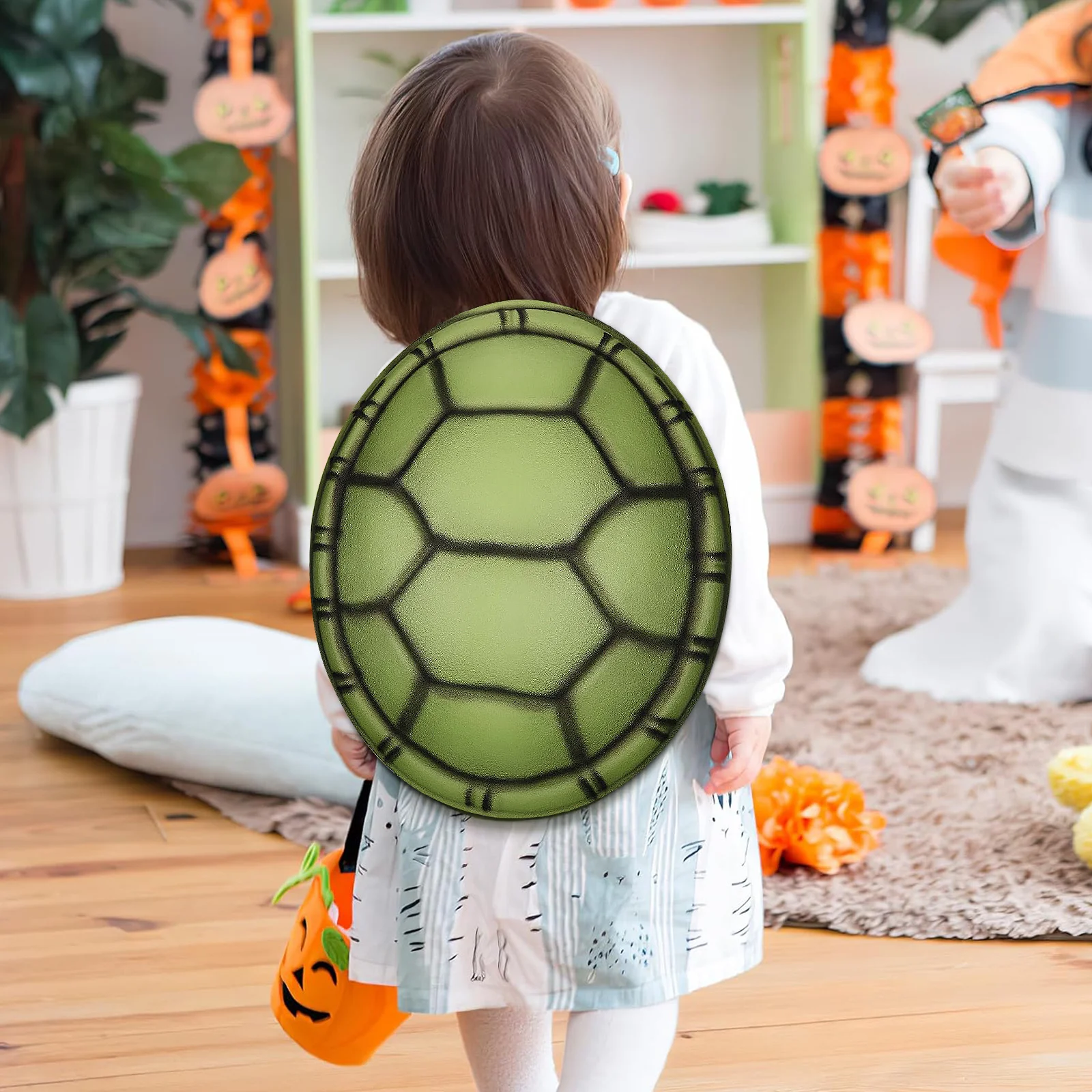 Schildkrötenpanzer-Requisite, EVA-Material, Cosplay-Kostüm-Zubehör, Größe für Kinder und Erwachsene, verstellbarer elastischer Gürtel, stark, bequem, sicherer Spaß