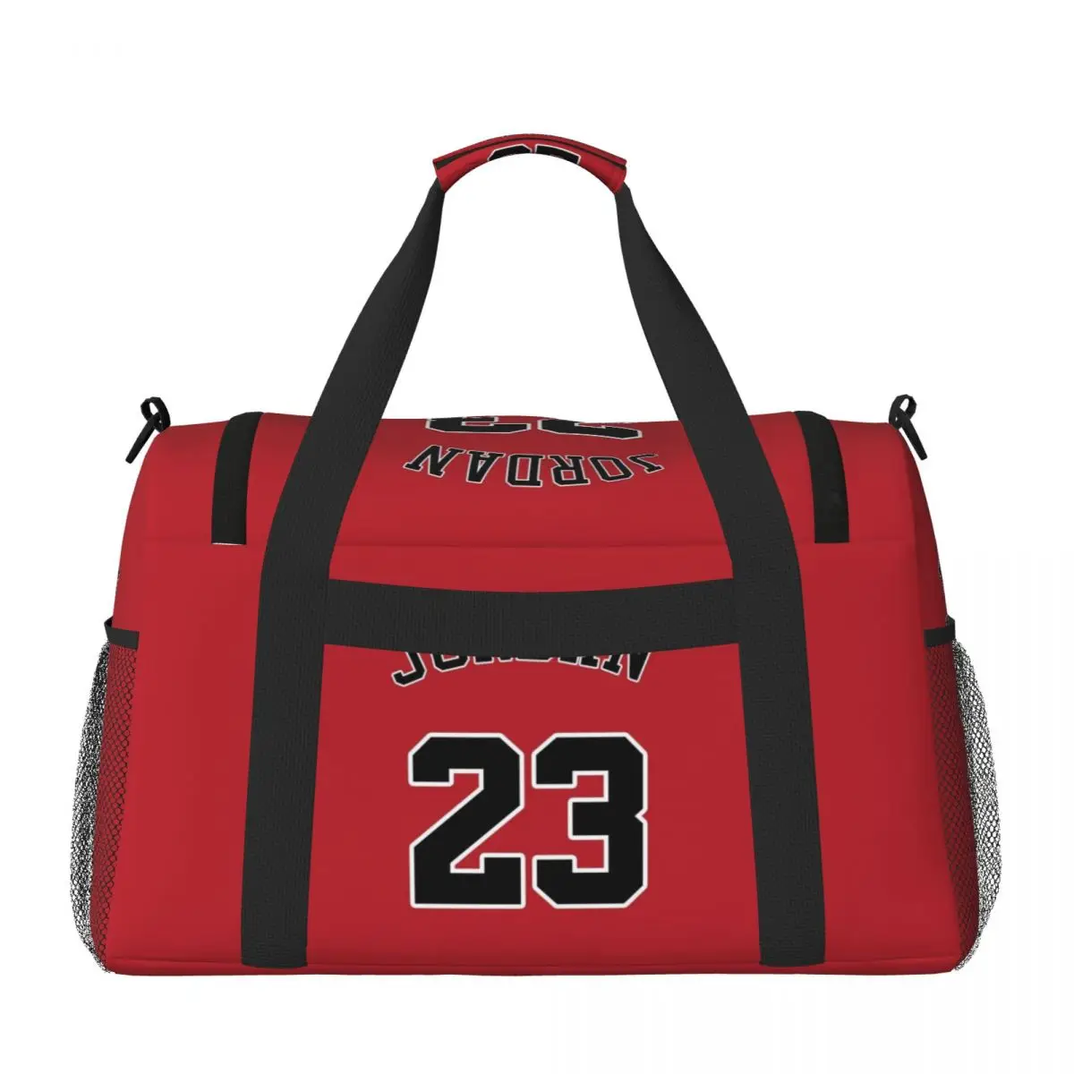 Round Large Capacity Travel Duffel Bag MJ M-Michael-Jordan No.23 Male Female Large-Capacity Hand Luggage Sports Fitness Bag