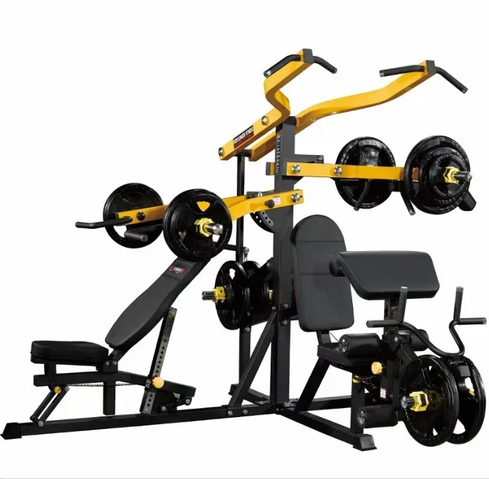 

Tripartite comprehensive strength training equipment maintenance - free combination multi-functional fitness equipment