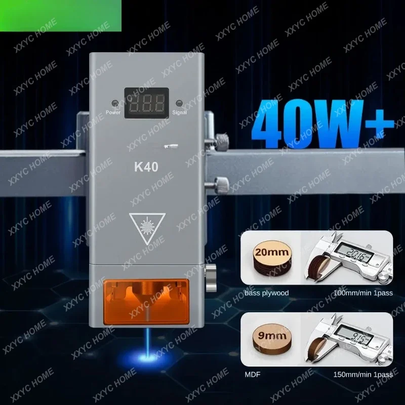 

Новинка лазерная головка с оптической мощностью 40 Вт с воздушным помощником 450 нм, синий модуль фотовспышки для гравера с ЧПУ, режущие инструменты «сделай сам»