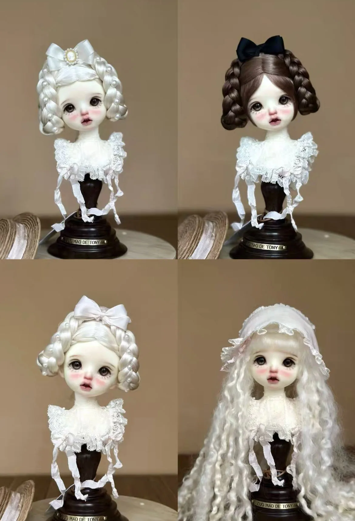 

Волосы для куклы Блайт 1/6 1/4 1/3, парик для куклы BJD, аксессуары для кукол, бесплатная доставка