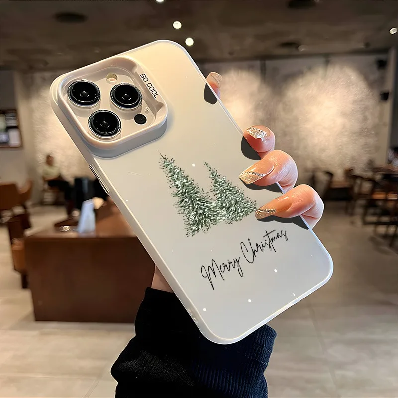 

Christmas Tree Aesthetic Autumn Decorative Phone Case For Xiaomi Mi 11 Lite 5G 12T 13T 14T Pro 12 13 14 15 Shockproof Back Cover