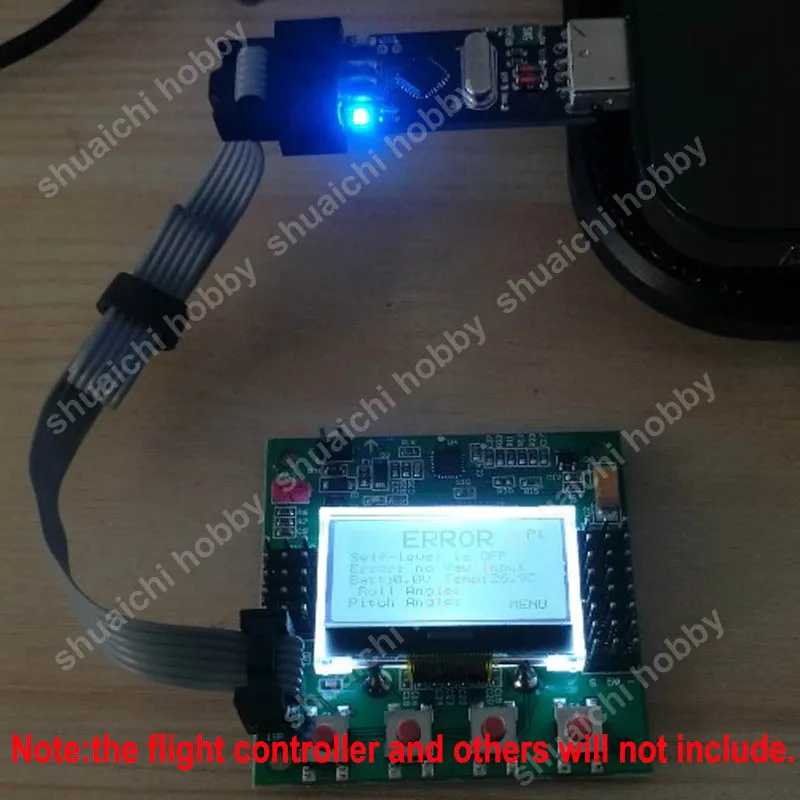 1PCS Programmer for MXK Fixed-Wing CD-R KK 2.1.5 Flight Controller VTOL V-Tail KK2 V1.19S1 Pro OpenAero VTOL Part Aircraft Model