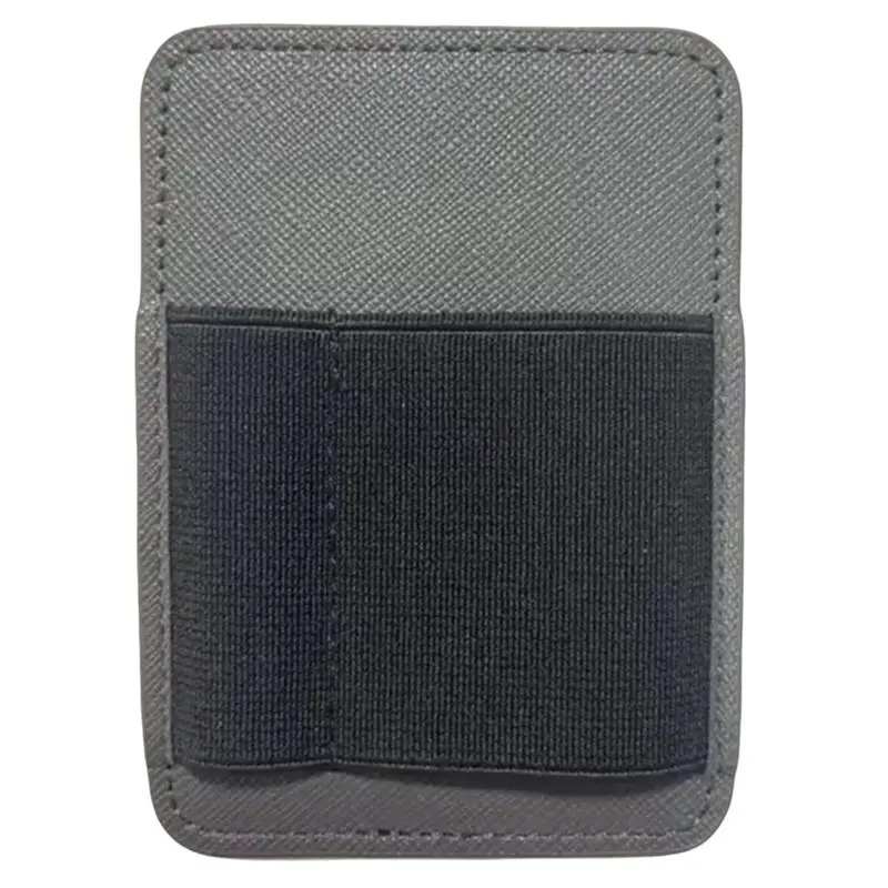 Y23A-Magnetic Elastic Storage Case For Dignis Lepic DAC Pocket DAC Headphones For Magsafe,Magnetic Mobile Phone Grey