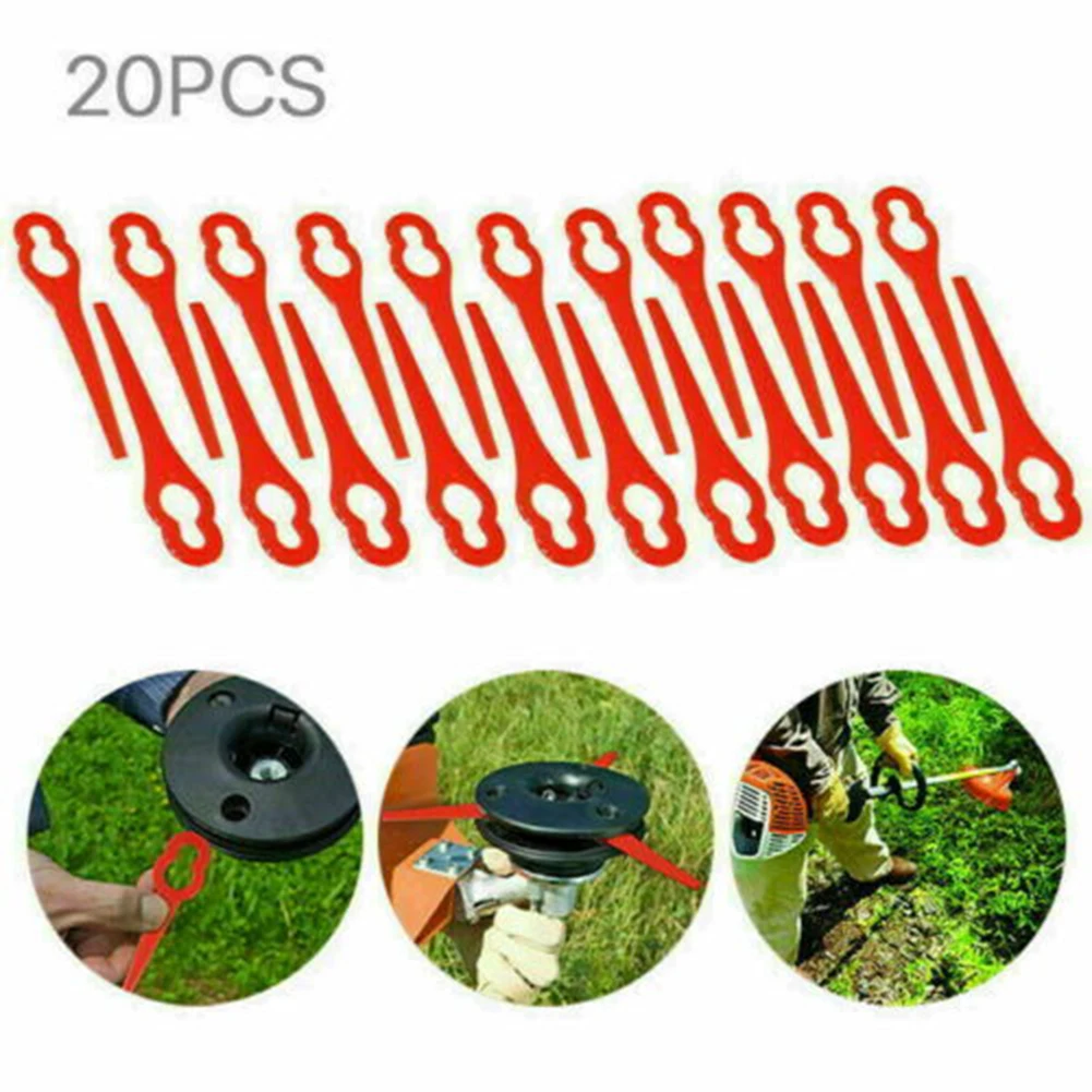 

Enhance Your Landscaping Projects with 20100pcs Replacement Blades for Einhell Cordless Grass Trimmer GECT 18 Li