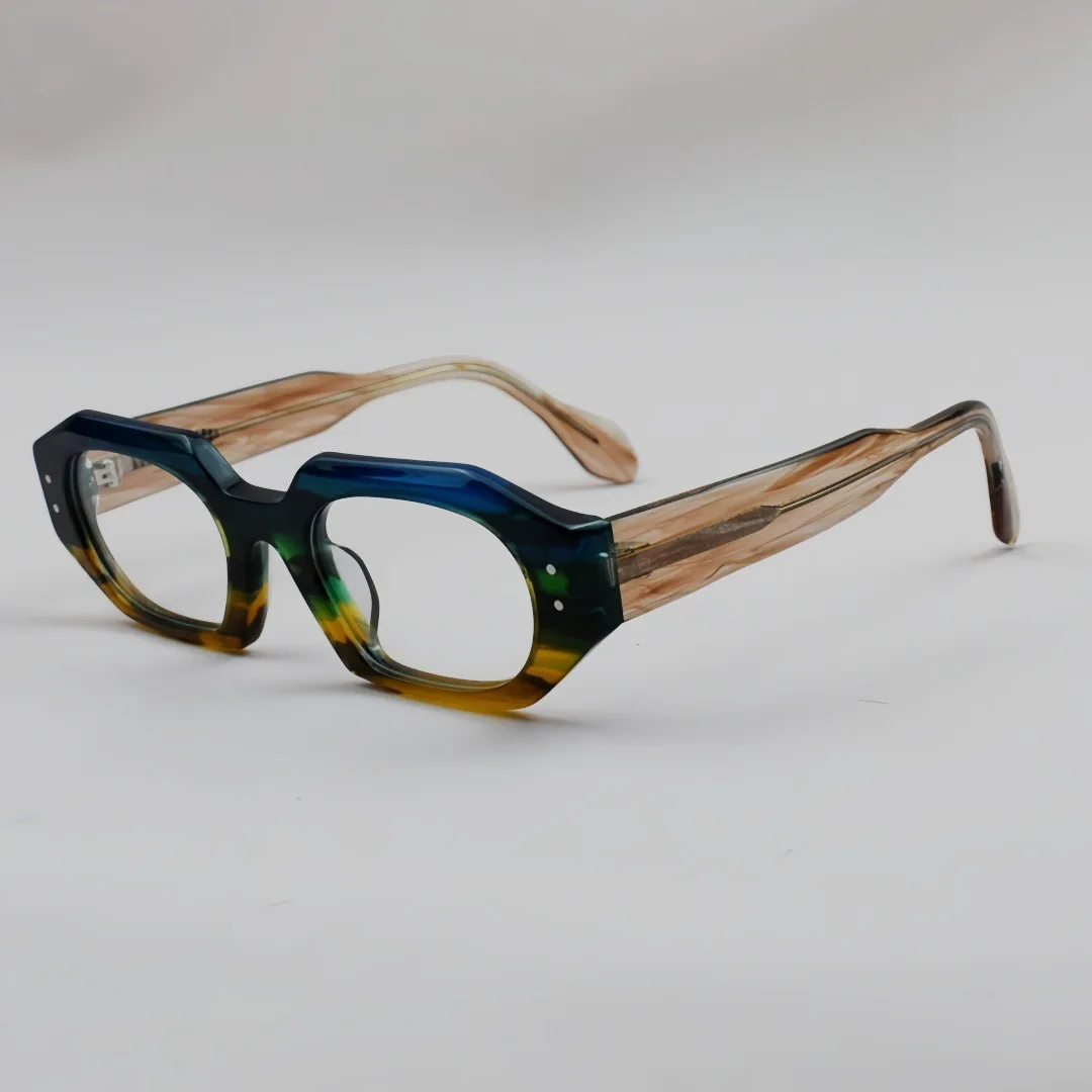 

New irregular miting fashionable women's handmade board glasses stand