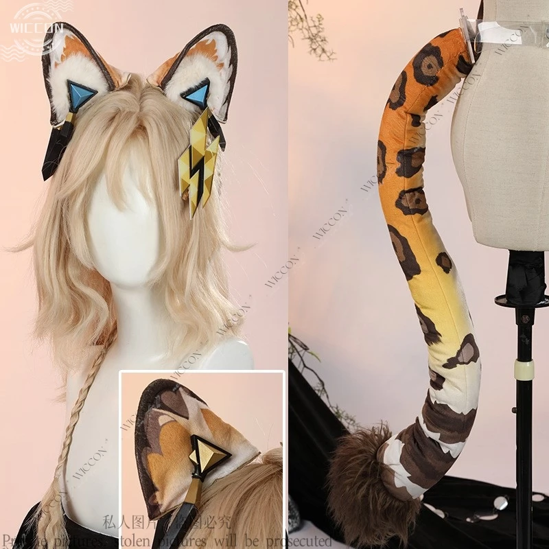 Xilonen Anime Gioco Genshin Impact Costume Cosplay Parrucca Festa di Halloween Gioco di ruolo Vestito Donna Uniforme sexy Natlan Leopard Cat