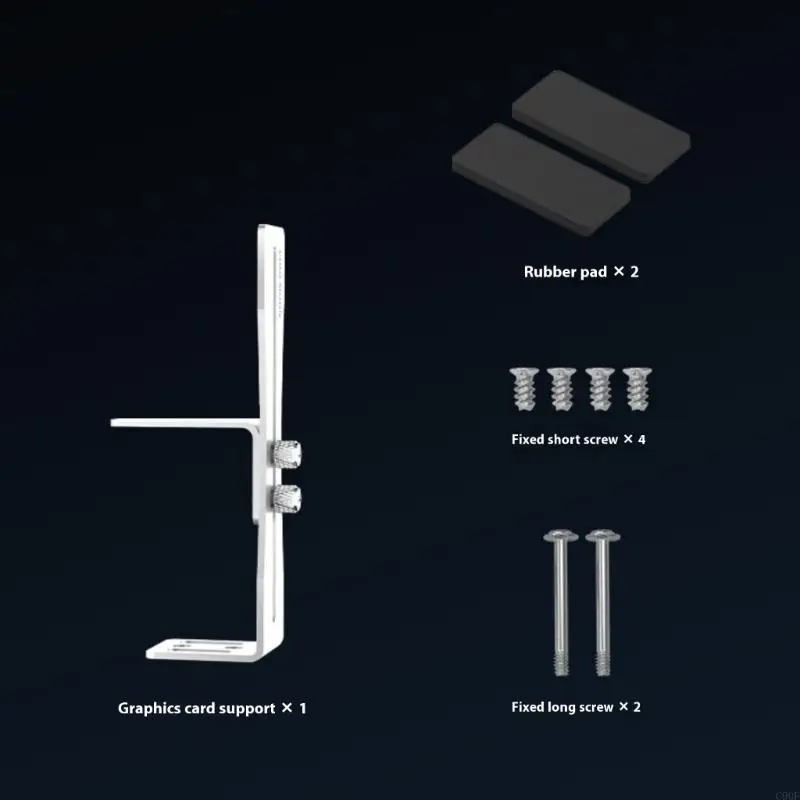 C90F Graphics Card Bracket Aluminium Support Frame Grafikkarte Sagging Holder