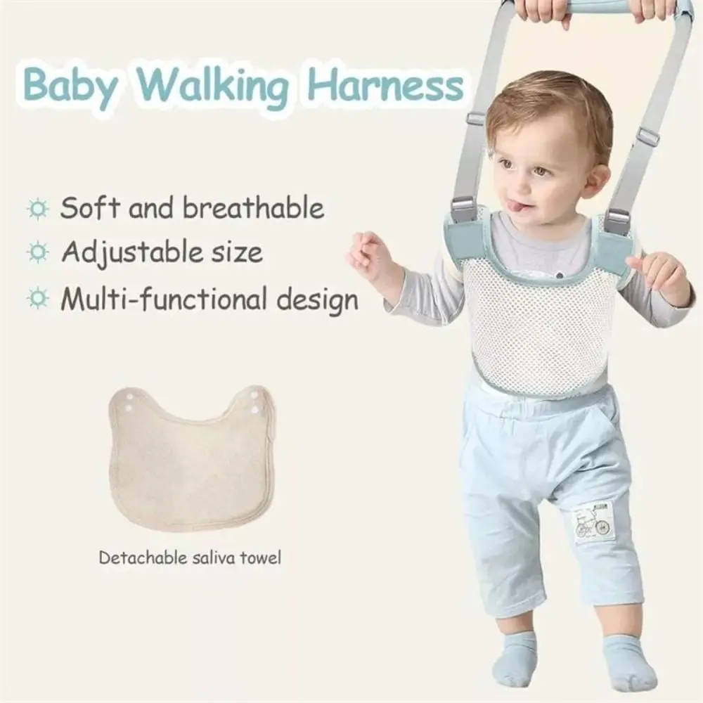 Portable Removable Baby Walker Anti-fall Safe Baby Walking Trainer Belt Breathable Multifunctional Assistant Toddler Leash Kids