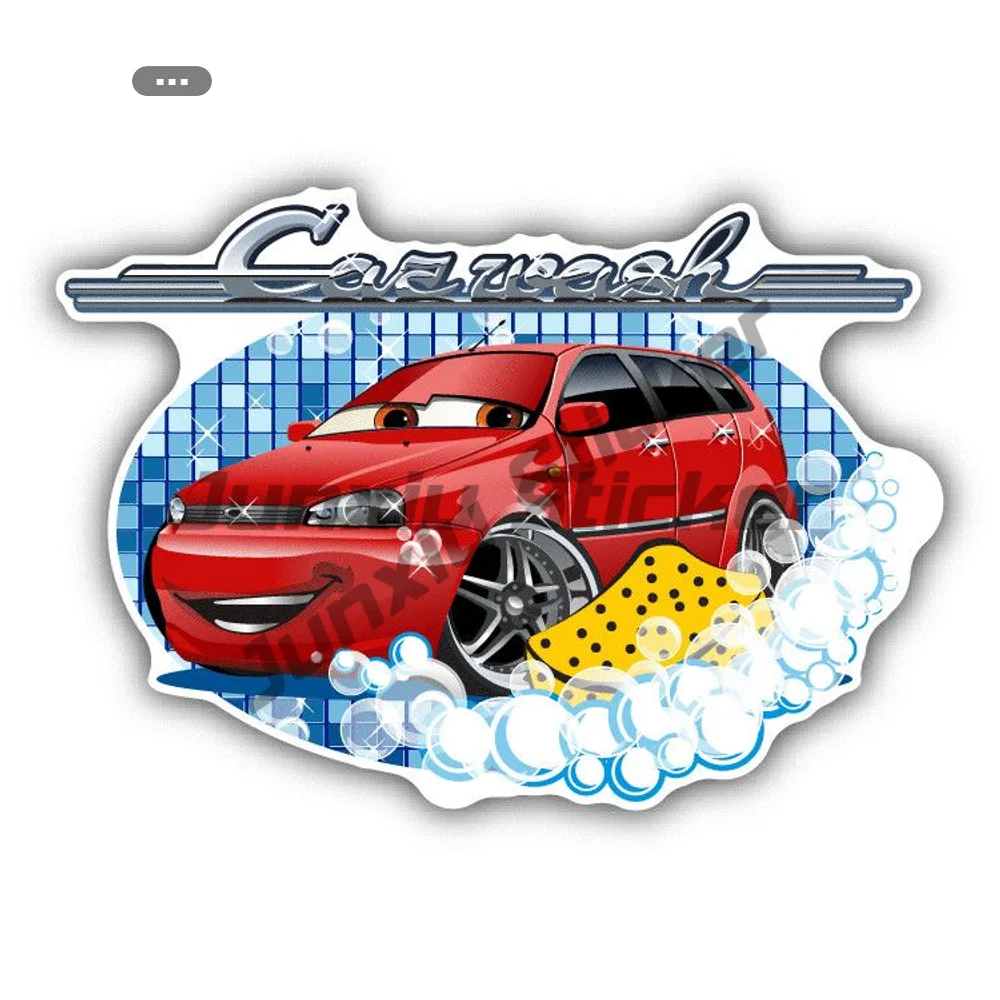 

Car Washing Sign Sticker Waterproof Decal Camper Accessories X 500 Motorcycle Stickers For Cars Custom Decals Car Decoration Acc