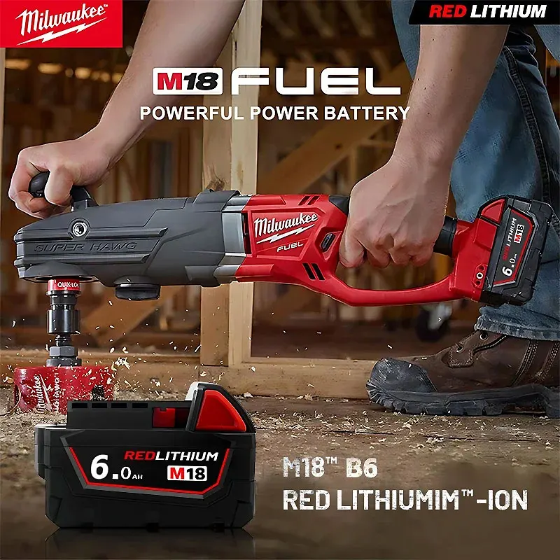 

Оригинальный аккумулятор Milwaukee M18, M18 HB8 18V 48-11-1815 2604-22 2604-20 21700, высокомощный аккумулятор для инструментов Milwaukee M18