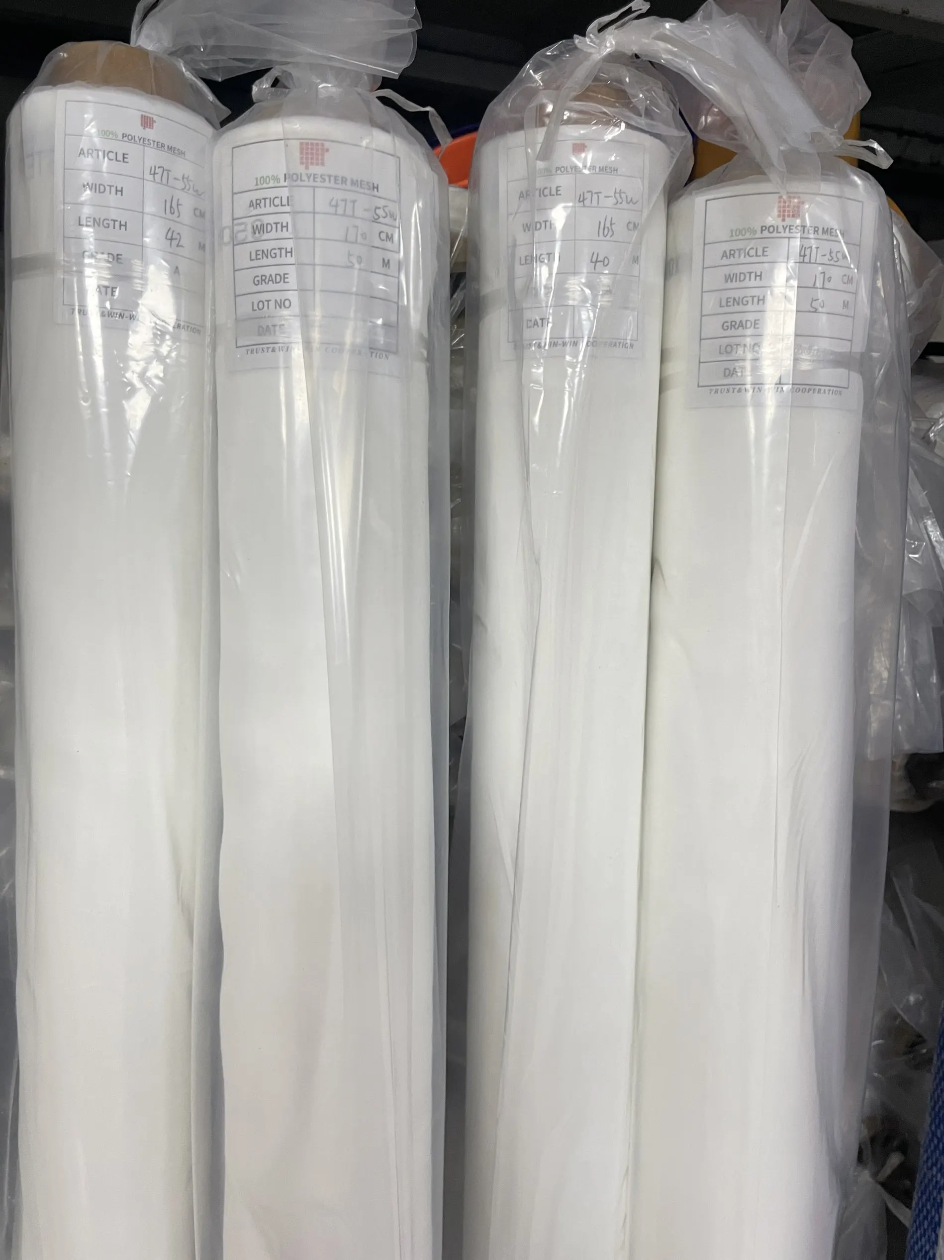 120 Mesh / 47T  - 170CM Polyester Screen Printing Printing Mesh - printing Consumable Fabric