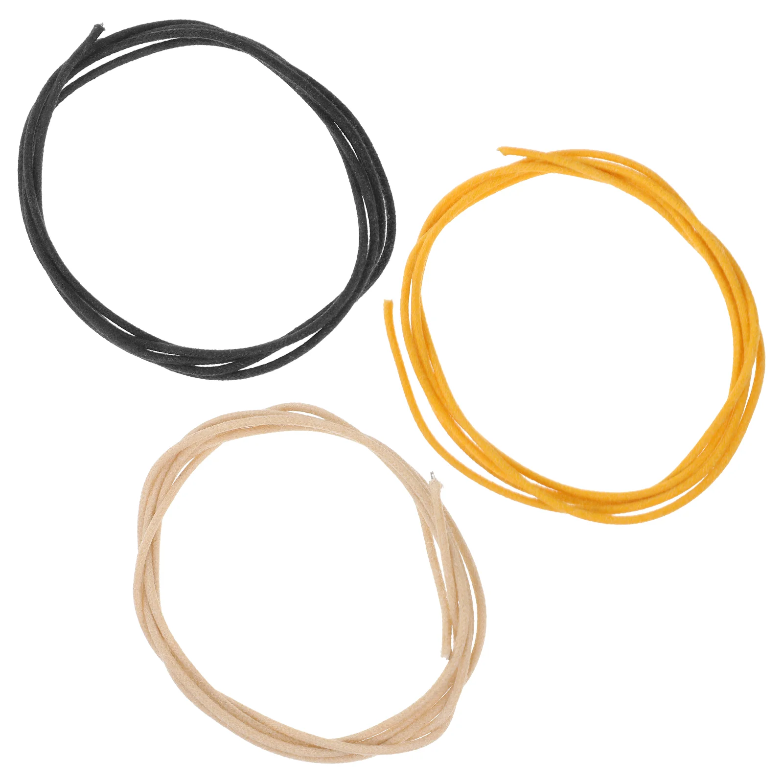 

3 Pcs Electric Clamp Guitar Wires Guitars Repair Kit Cable There Is Wax Cloth Replacement