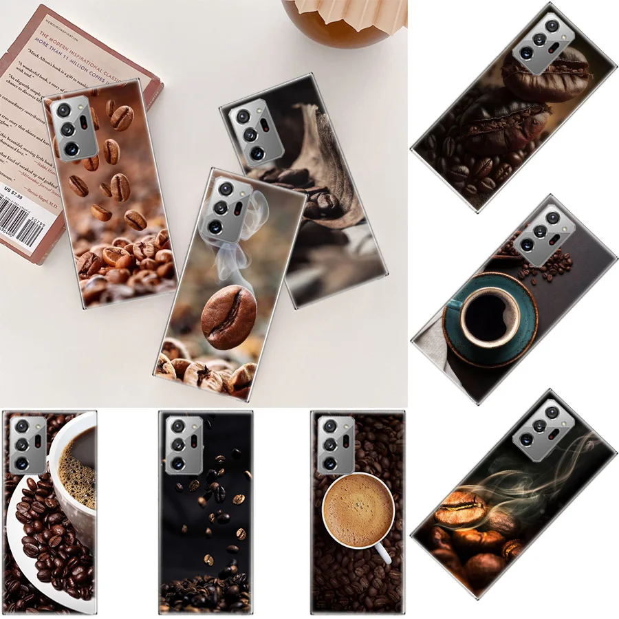 Newly Baked Coffee Beans Phone Case For Galaxy Samsung A03 A03S A13 A23 A33 A53 A73 A54 A34 A24 A14 5G A04 A04S A9 A8 A7 A6 Plus