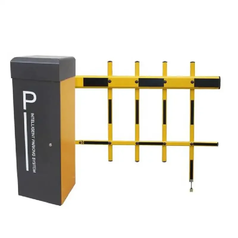 Automatic Telescopic Boom Arm Security Fence 1-6m Remote Control Park Lot Gate System Safety Barrier