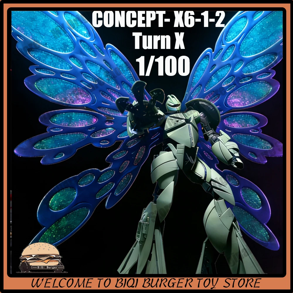 Black Horse Models CONCEPT-X6-1-2 Kit Modello di Assemblaggio Turn X Butterfly MG 1/100 Action Figure Scheletro in Lega Collezione Giocattolo in ABS