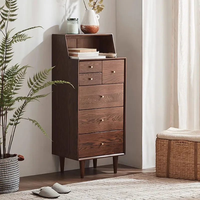 

Luxury Chest Of Drawers Cupboard Drawer Filing Multifunction Furniture Solid Wooden Cabinet Large Shelf Modern Szafki Do Salonu