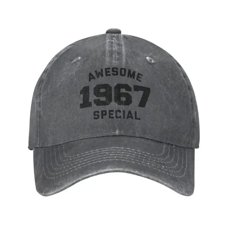 

Cool Cotton Black Funny Birthday Gifts Awesome Special 1967 Baseball Cap Men Women Personalized Adjustable Unisex Dad Hat Summer