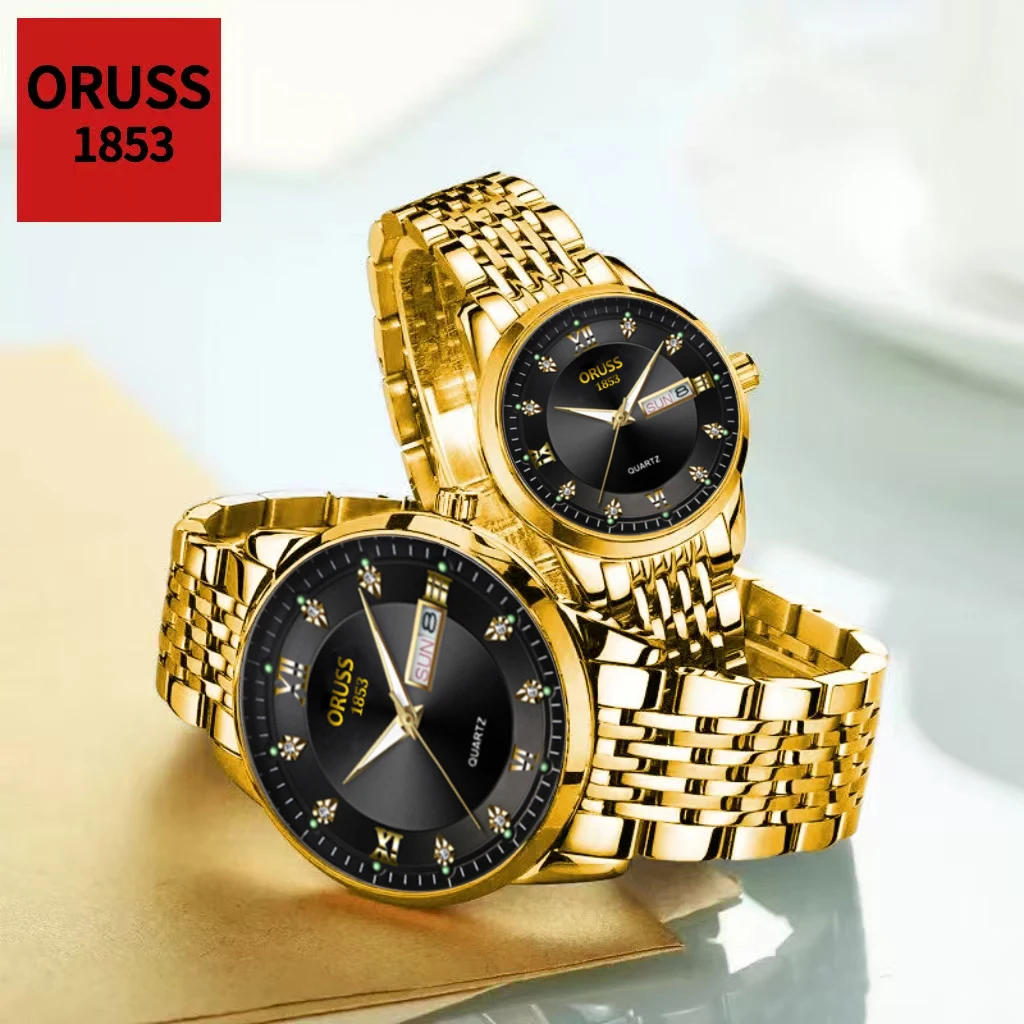 Couple watches; Automatic mechanical watches; Night-luminous and waterproof; Light luxury simple trend.