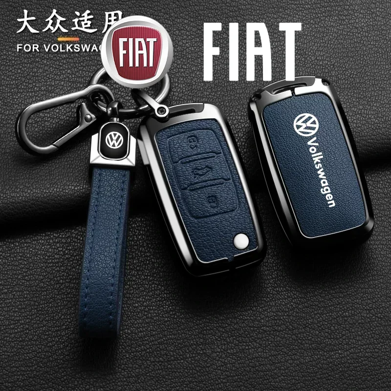 

Car Zinc Alloy Key Case Cover Shell For Volkswagen VW Polo Bora Beetle Tiguan Passat B5 B6 B7 Golf EOS Scirocco Auto Accessories