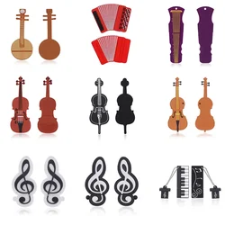 JASTER-lápiz de memoria portátil para guitarra, memoria Usb 2,0, 4GB, 8GB, saxofón, 16GB, acordeón, 32GB