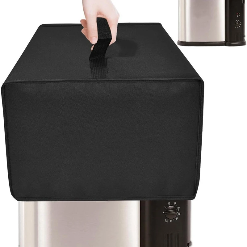 Heavy Duty Deep Fryer Cover Heat- Waterproof Dust Protective Electric Fryer Case for 3 Fryer Retail