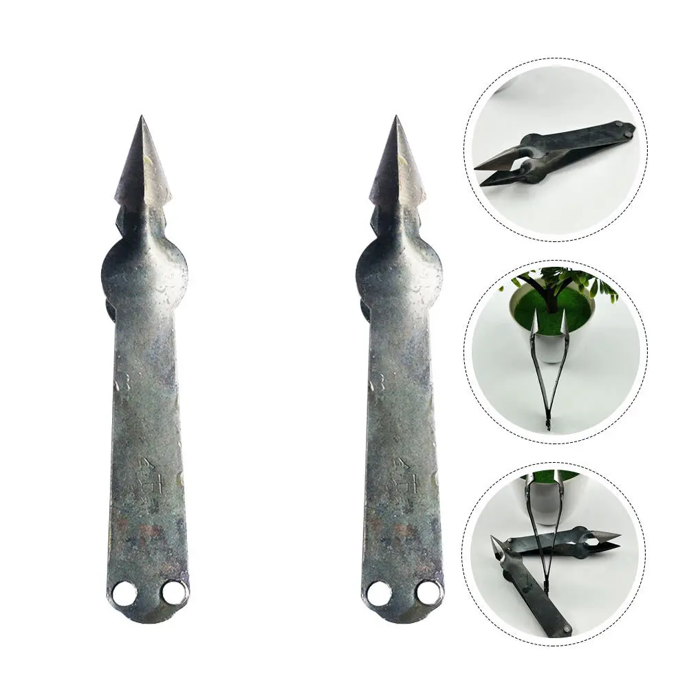 Pelador de piña de acero al carbono de primera calidad, diseño compacto, herramienta de cocina fácil de almacenar, pelador de piña de Metal, cortador de fruta, 2 uds.