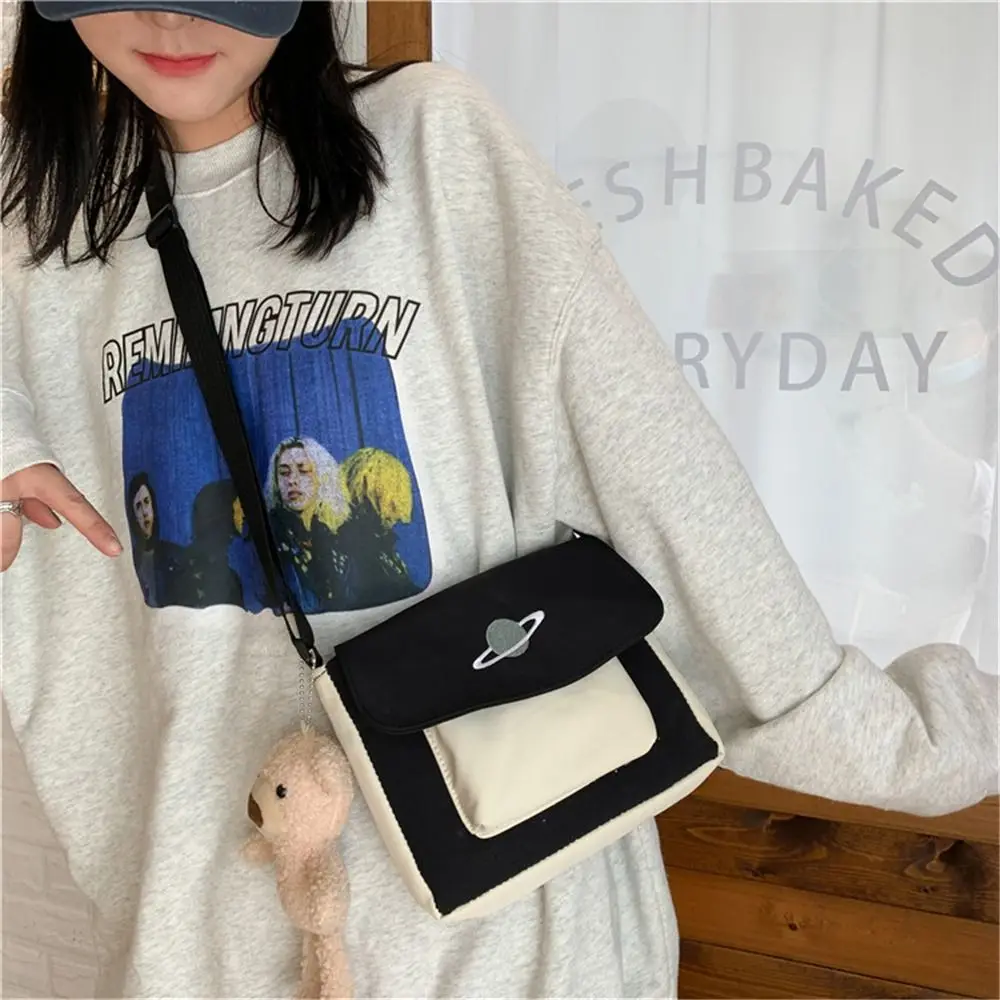 عارضة قماش سعة كبيرة حمل حقيبة الكتف حقائب رسول الحقائب #3