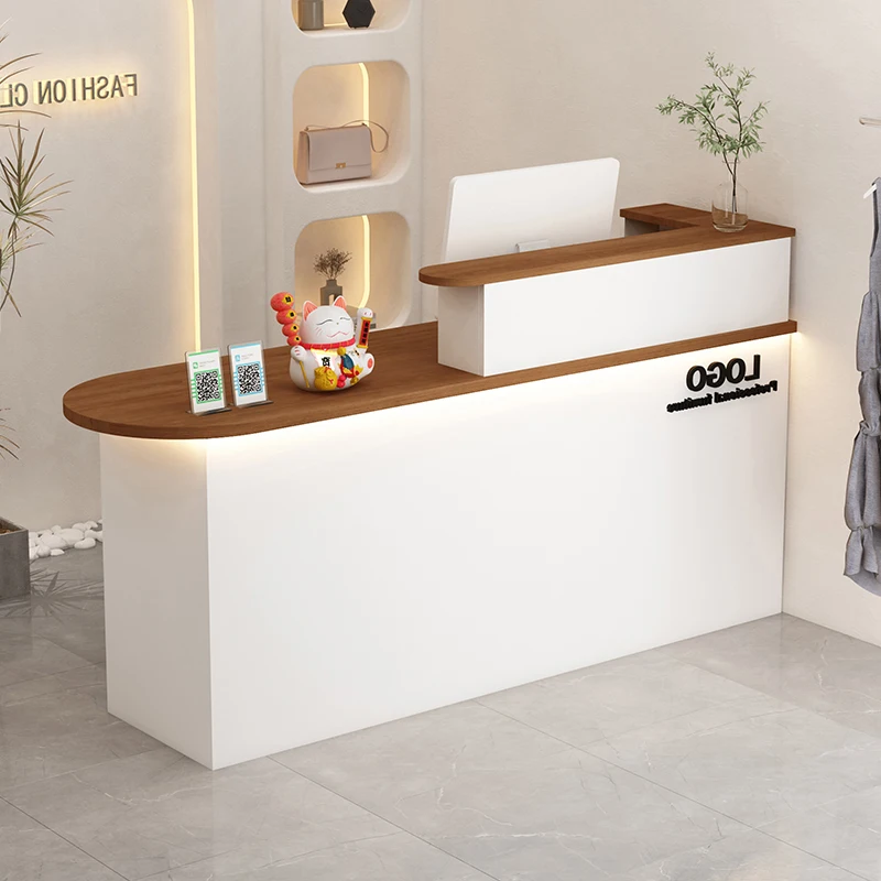 مكاتب الاستقبال الصناعية الفاخرة المتجر الحديث بار التجميل الفاخرة فندق مطعم مكاتب الاستقبال مكتب الشركة الأثاث العصري #1