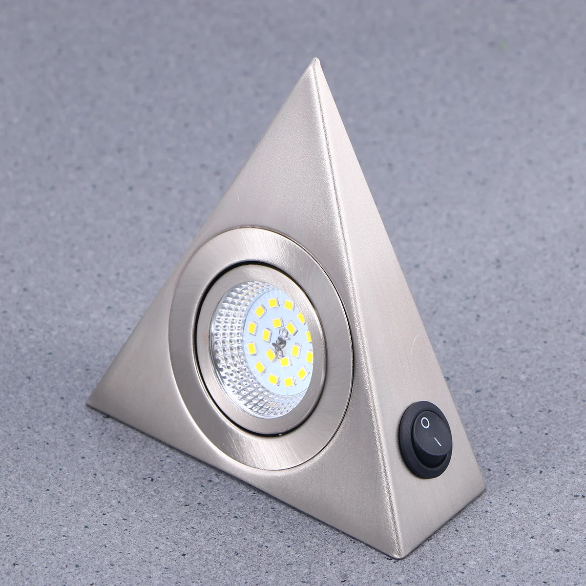 

LED Night Lights Triangle Under Cabinet Lighting Mini Shelf Furniture Cupboard Lamp