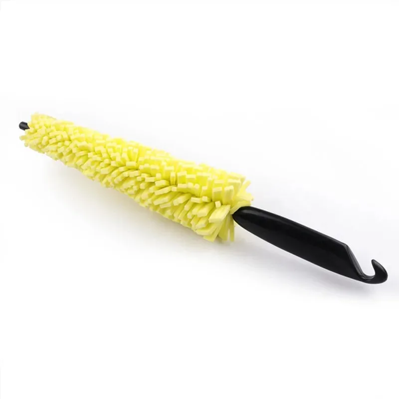 Car gap cleaning tire brush 4S shop tire grooming tools nano sponge brush